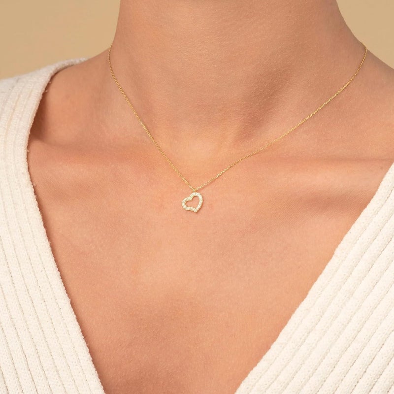Ieftop Valentines Birthday Gifts for Women Teen Girls - Dainty 14K Gold/Silver Plated Cute Heart Handmade Disc Circle Bee Choker Adjustable Necklace for Women Teenage Girl Trendy Jewelry - Image 3